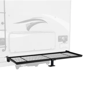 200 LB RV Bumper Rack, Cargo Carrier for Bikes and Luggage