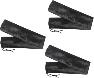 3sets Baseball Backpacks Bat Bags Shoulder Strap Bat Sleeves for Softball Easy to Clean Bag 4pcs*3
