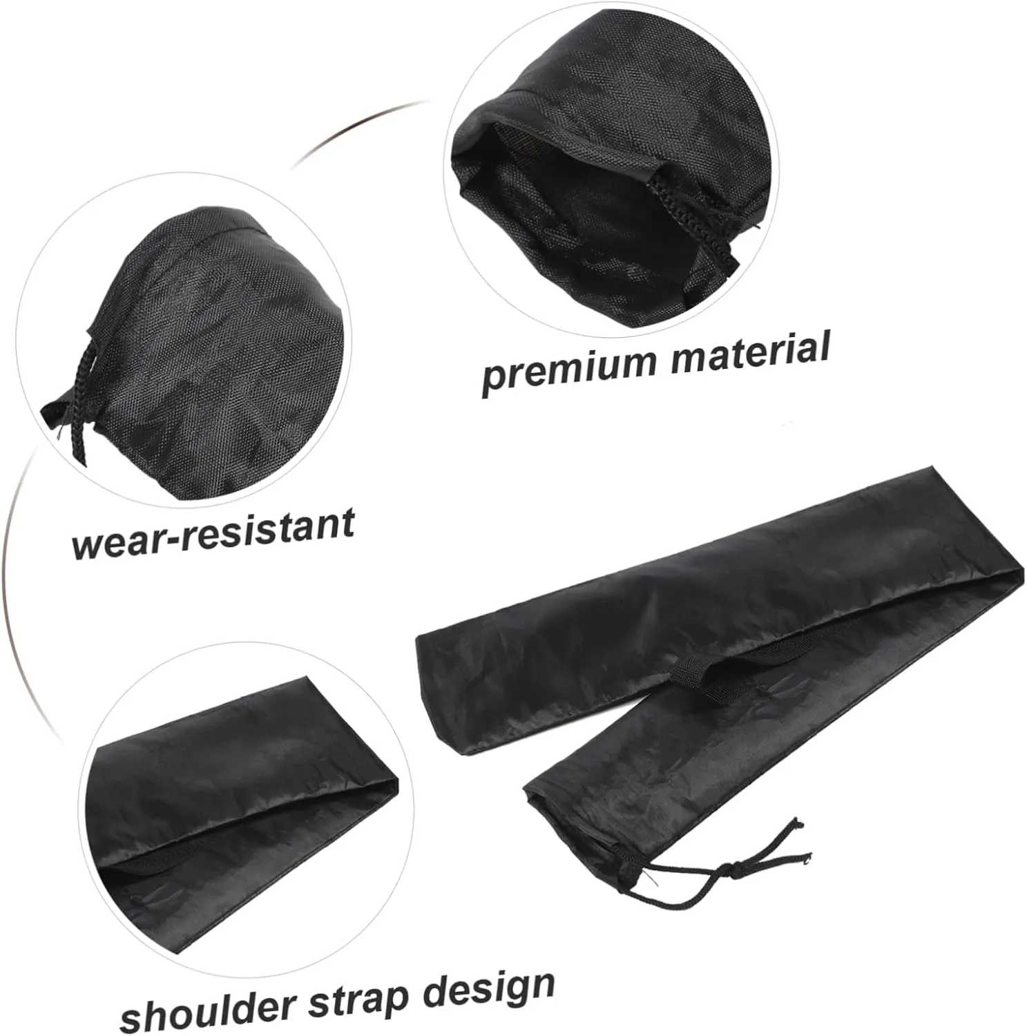 3sets Baseball Backpacks Bat Bags Shoulder Strap Bat Sleeves for Softball Easy to Clean Bag 4pcs*3