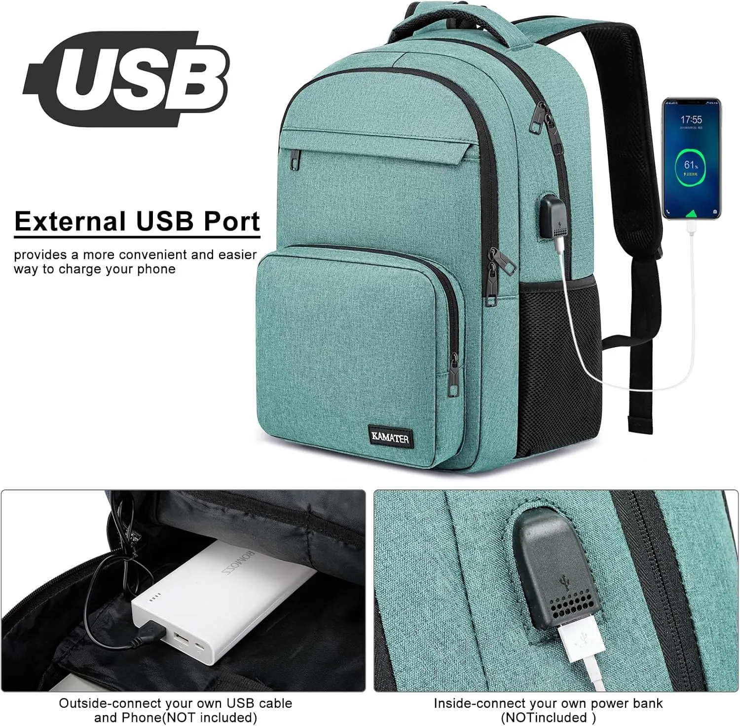 Backpack for School, college BackPack for Teens,Students, with 15.6 inch Laptop SleeveBack Pack for Boys, Large Computer Back Pack with Compartments for Men & Women
