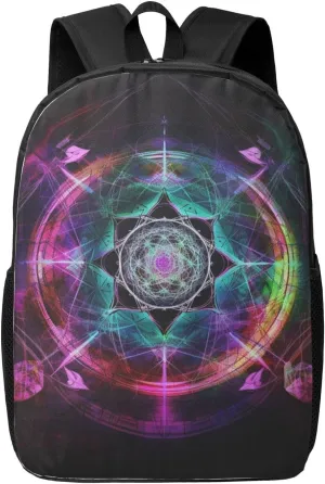 Backpack Travel Laptop Backpack for Men Women Art Colorful Computer Backpacks 17 inch Casual Daypack