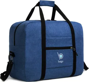 Bago Personal Item Travel Bag For Airlines - Fits As 18x14x8 inches Travel Bag Spirit & Frontier Airlines - Foldable Duffle Bag For Travel - Personal Item Bag Small Carry On Bag For Air Travel