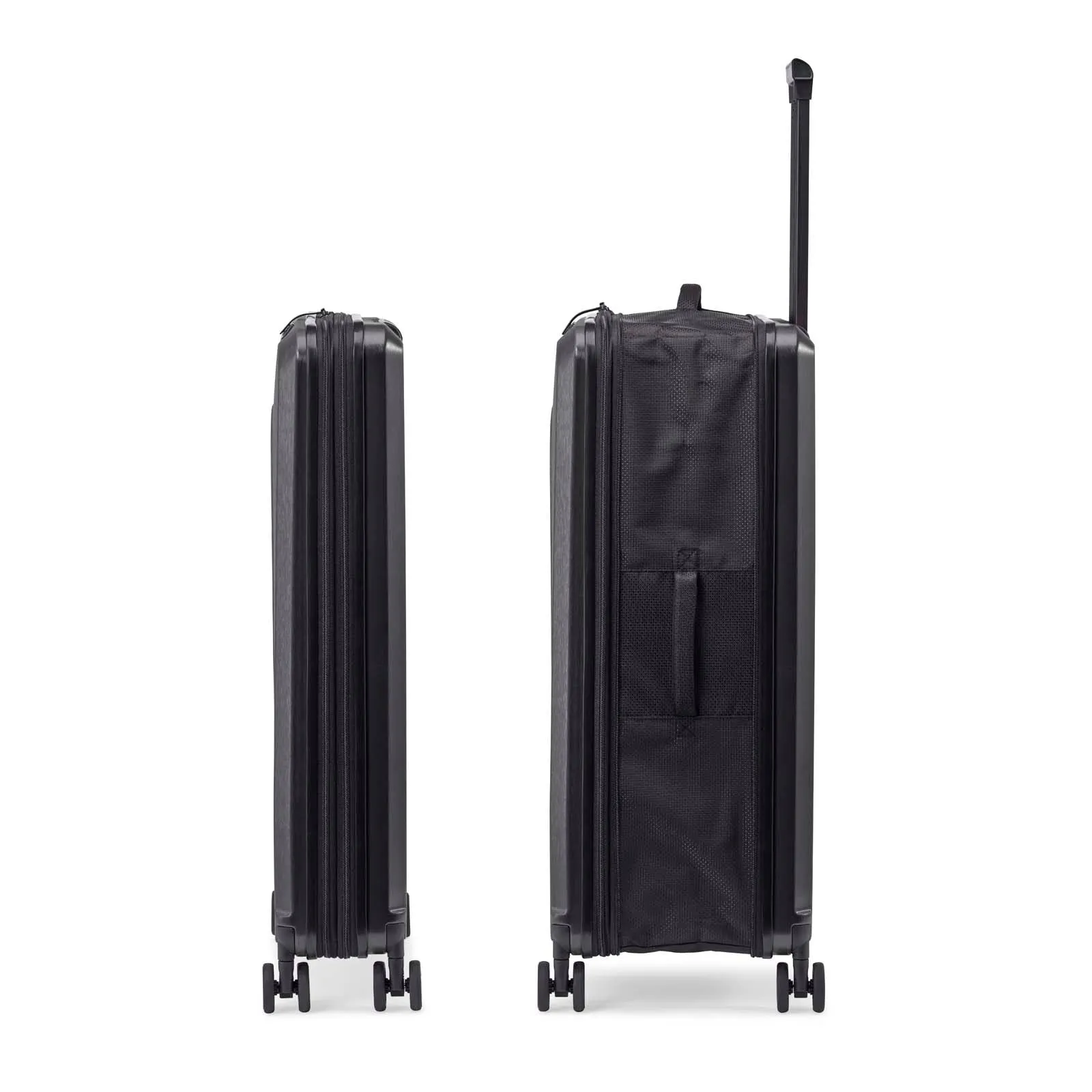 Black foldable large check in trolley senz° foldaway large check in trolley