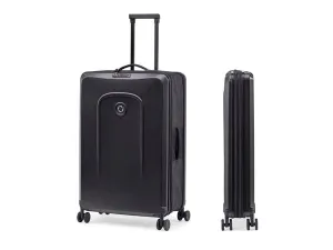 Black foldable large check in trolley senz° foldaway large check in trolley