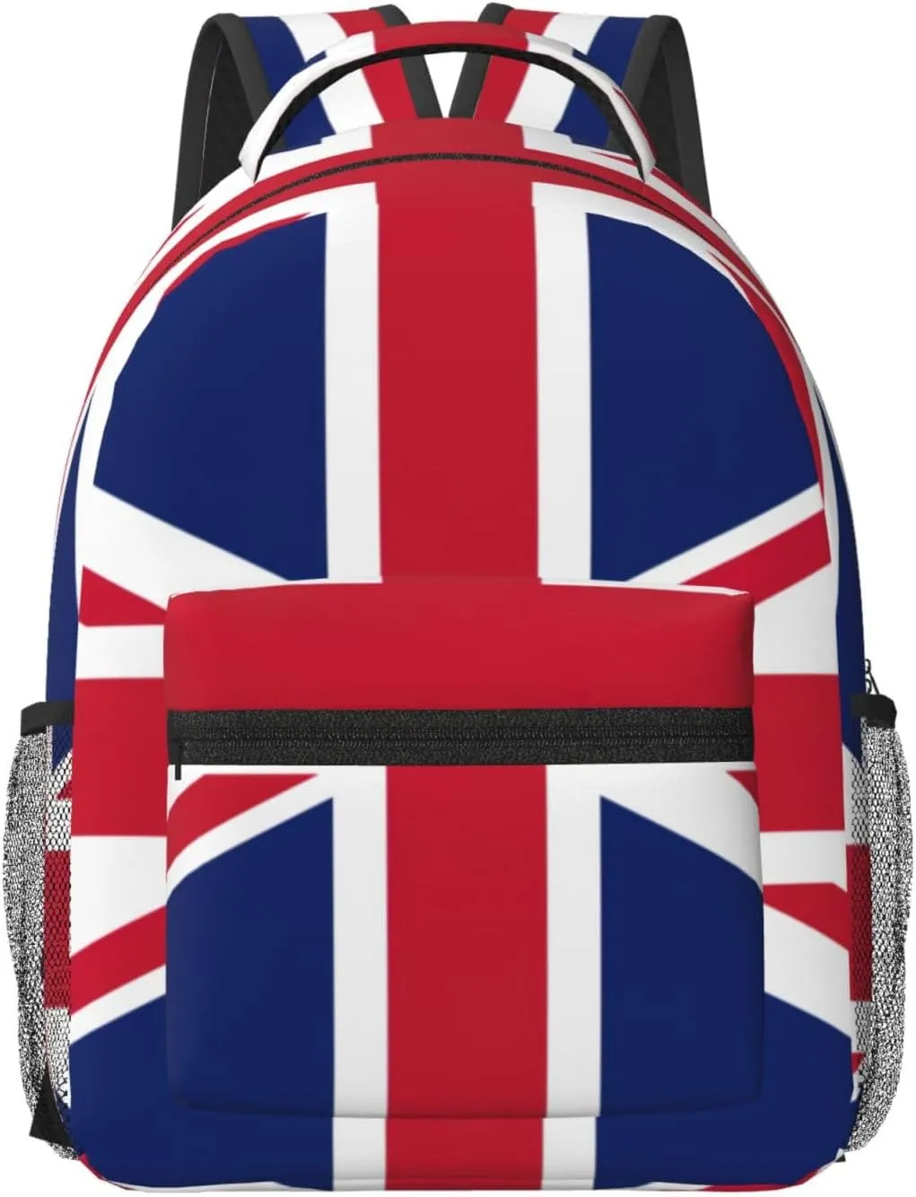 British Flag Backpacks For Women Men,Travel Laptop Back Pack 16.5 Inch,Work Bag Personal Item Book Bags
