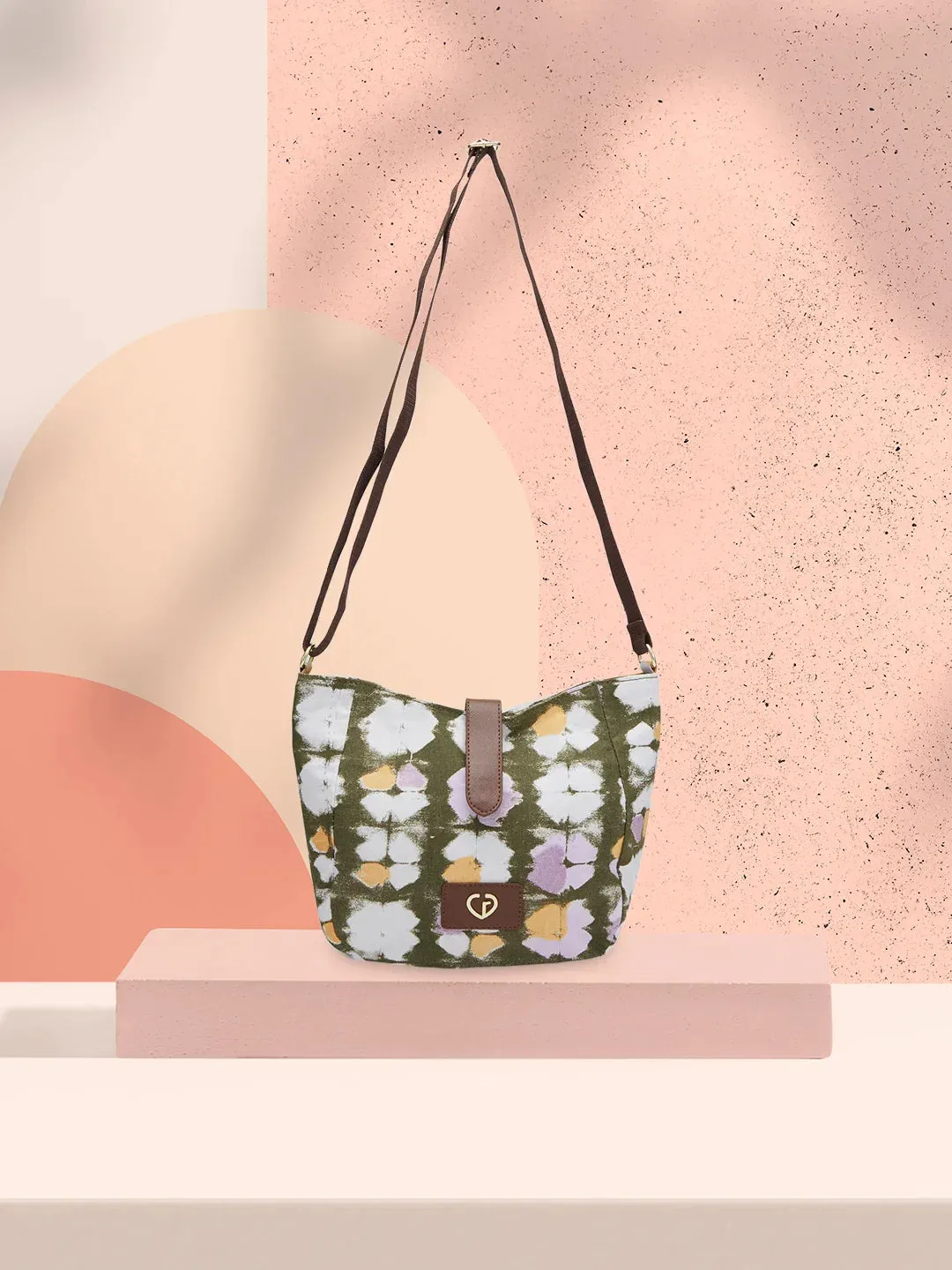 Caprese Enora Medium Olive Crossbody Bag