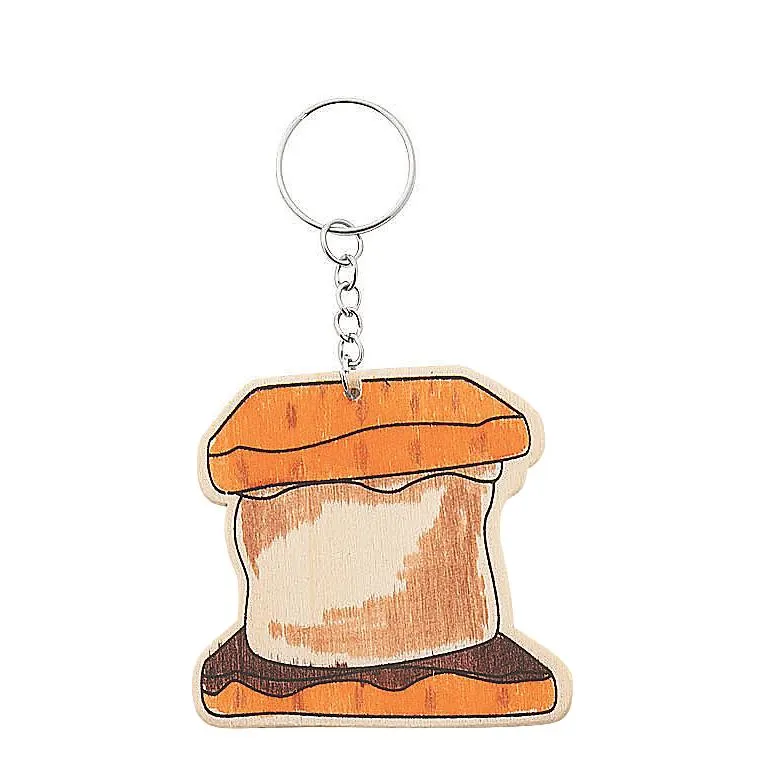 Color Your Own Camp Key-Chains (12 Pack)