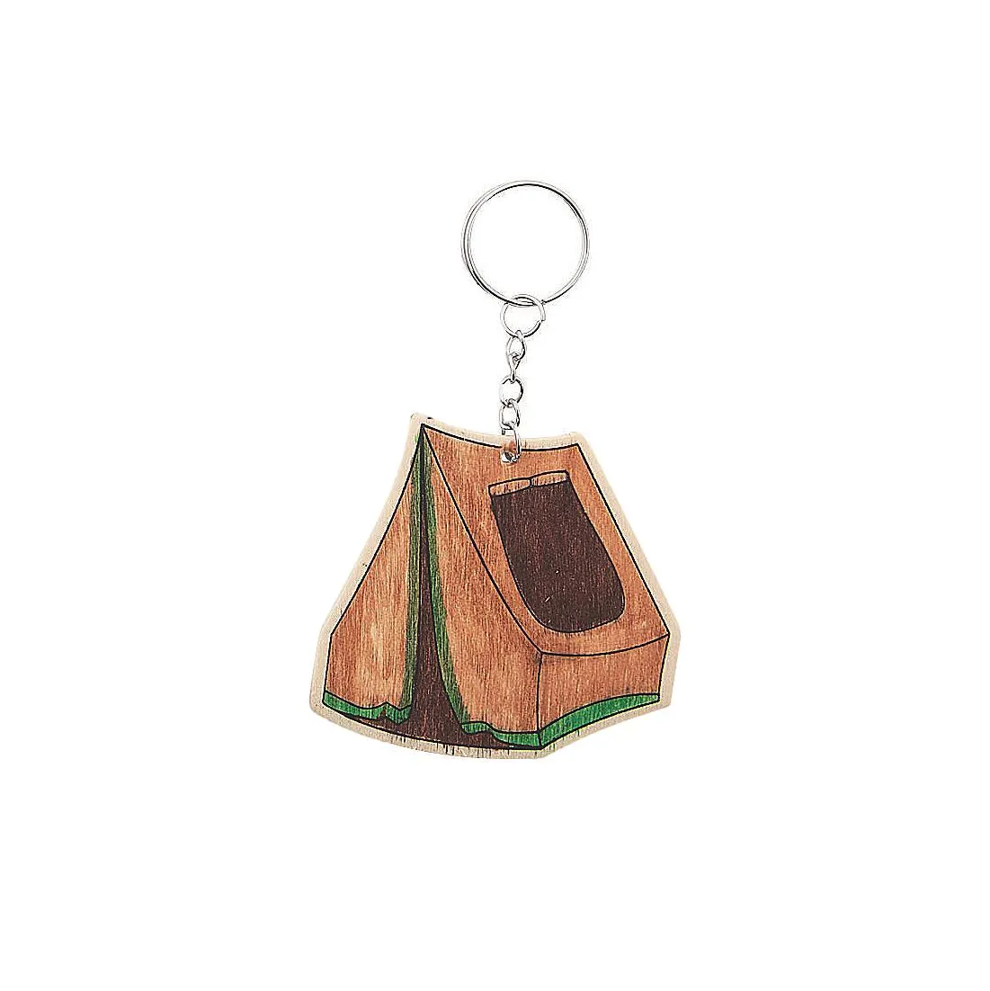 Color Your Own Camp Key-Chains (12 Pack)