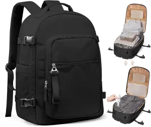 coofay Vacuum Backpack Travel with Pump Airback Vacpack Backpack with Vacuum Seal Backpacks Traveling Backpacks Vacuum Compression Air Travel Bag Carry on Luggage