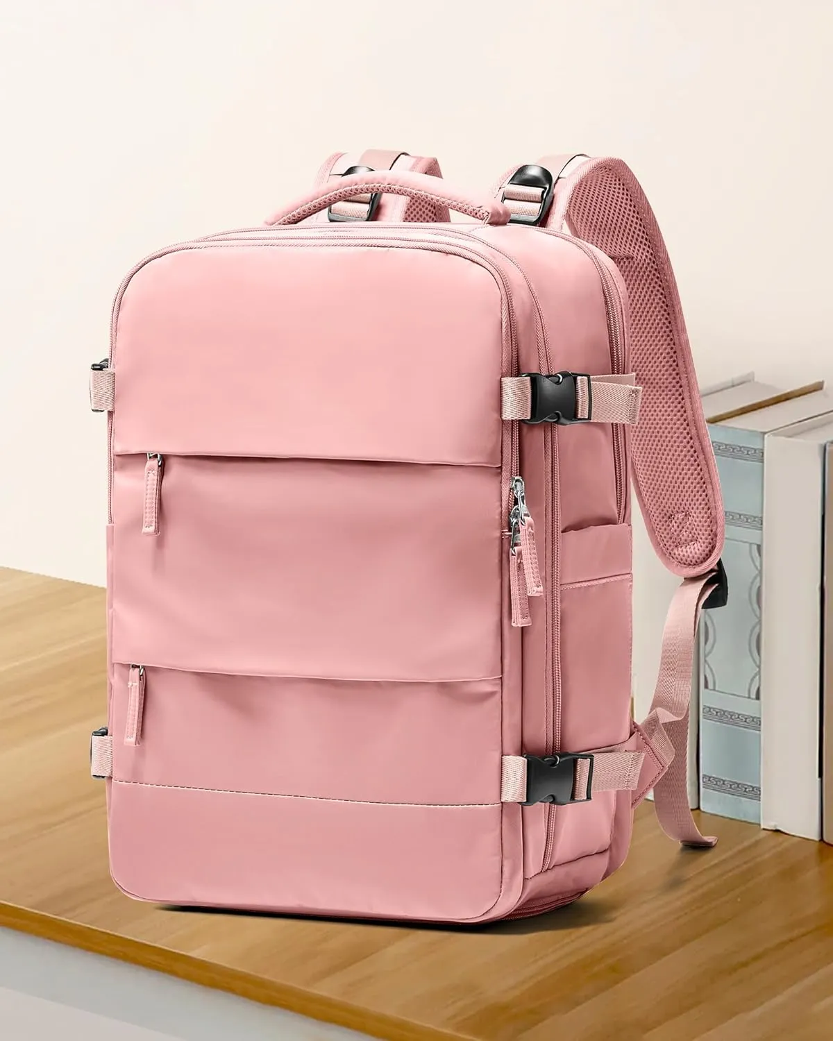 coowoz Large Travel Backpack For Women Men,Carry On Backpack,Hiking Backpack Waterproof Outdoor Sports Rucksack Casual Daypack Travel Essentials
