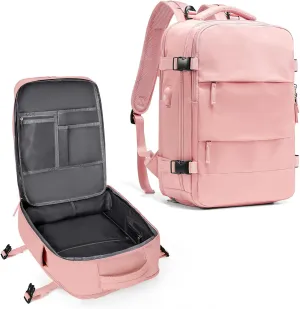 coowoz Large Travel Backpack For Women Men,Carry On Backpack,Hiking Backpack Waterproof Outdoor Sports Rucksack Casual Daypack Travel Essentials