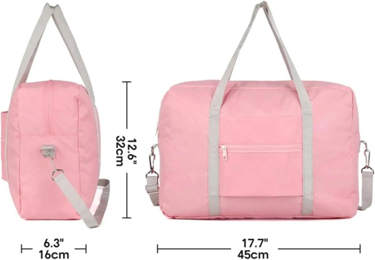 Cunmuu Luggage Bag Portable Hand Held Travel Bag Foldable Large Capacity Nylon Business Travel Travel Bag (C, One Size)
