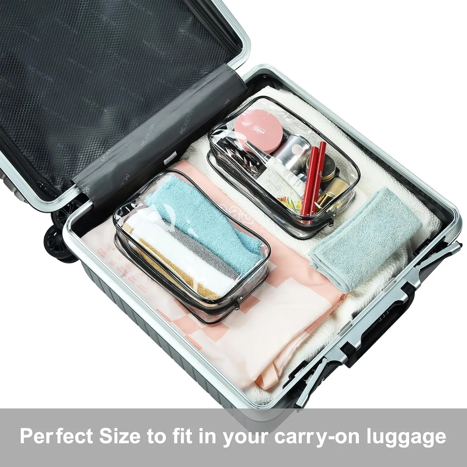 Dimayar 65L Travel Duffle Bag - Foldable Duffel Bag with Shoes Compartment - Overnight Bags Waterproof & Tear Resistant(RougePink)