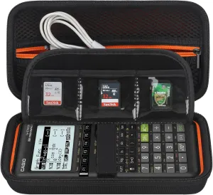 Elonbo Carrying Case for Casio fx-CG50 PRIZM/Casio fx-9750GIII Color Graphing Calculator/ 991ES Plus/ 991CW/ 115ES Plus/ 300ES/ 300MS Standard Advanced Scientific Calculator, Black