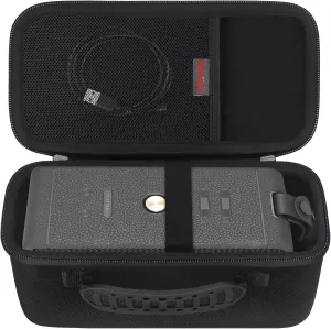 Elonbo Carrying Case ​for Marshall Middleton Portable Bluetooth Speaker, Wireless Speaker Travel Protective Bag Storage Cover, Extra Mesh Pocket Fits Charging Cable, Black