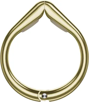 enGMOLPHY Bag Hook Hanger, Holds Up to 33LB, Purse Holder for Desk, Under Table Bar Handbag Hanger - Stylish Gold