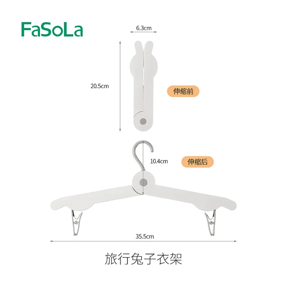 FaSoLa Travel Rabbit Hanger - White