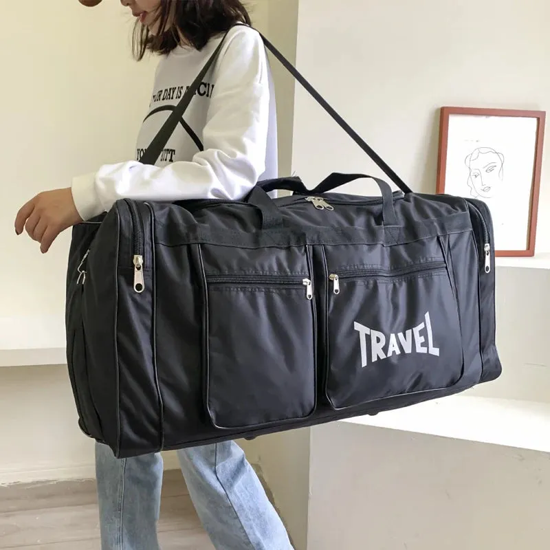 Foldable Travel & Sports Duffel Bag: Large, Waterproof & Versatile