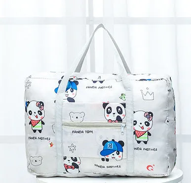 Foldable Travel Duffel Bag Tote Carry On Luggage Bag For Women
