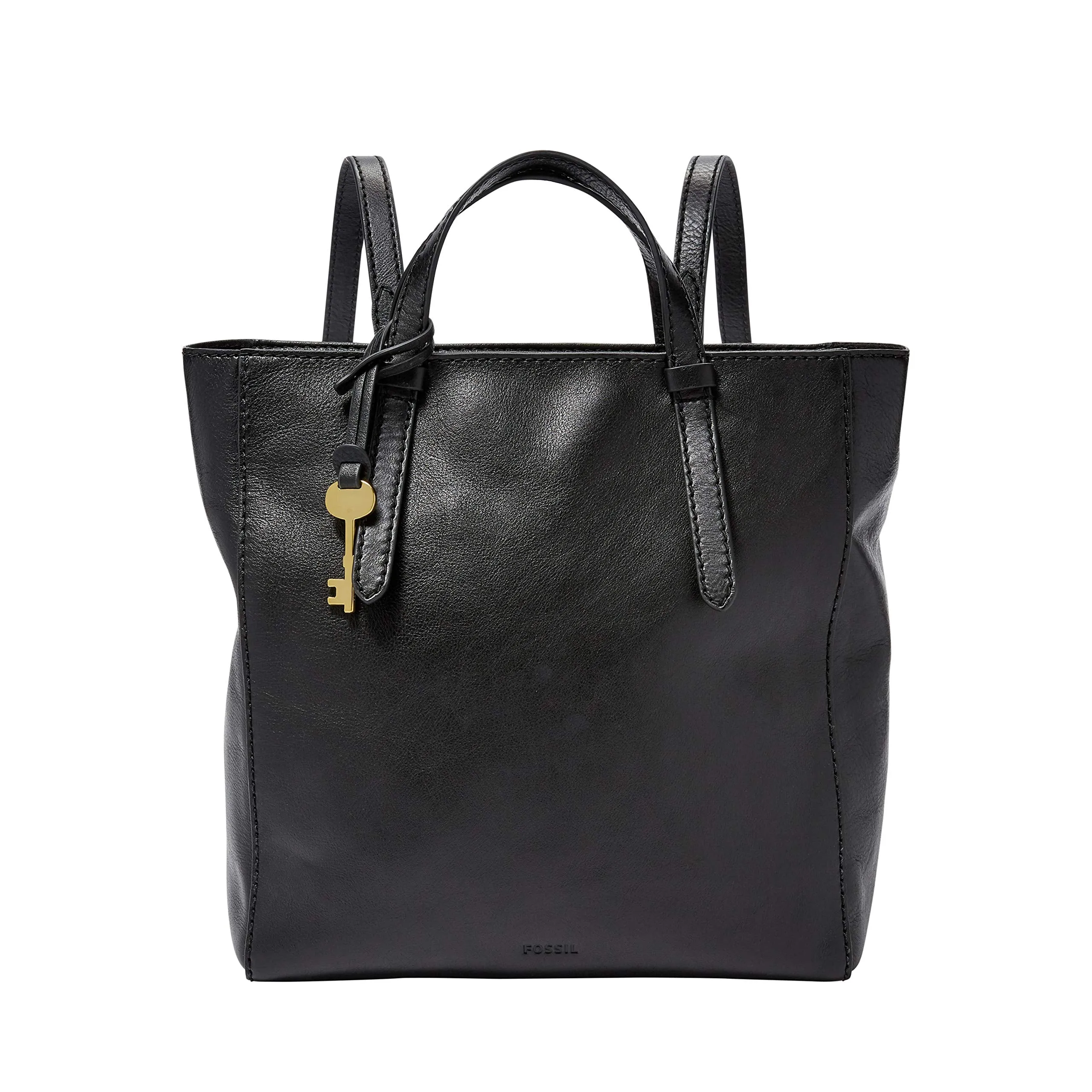Fossil Women's Backpack Handbag, 12.25''L x 5''W x 10.5''H, Black