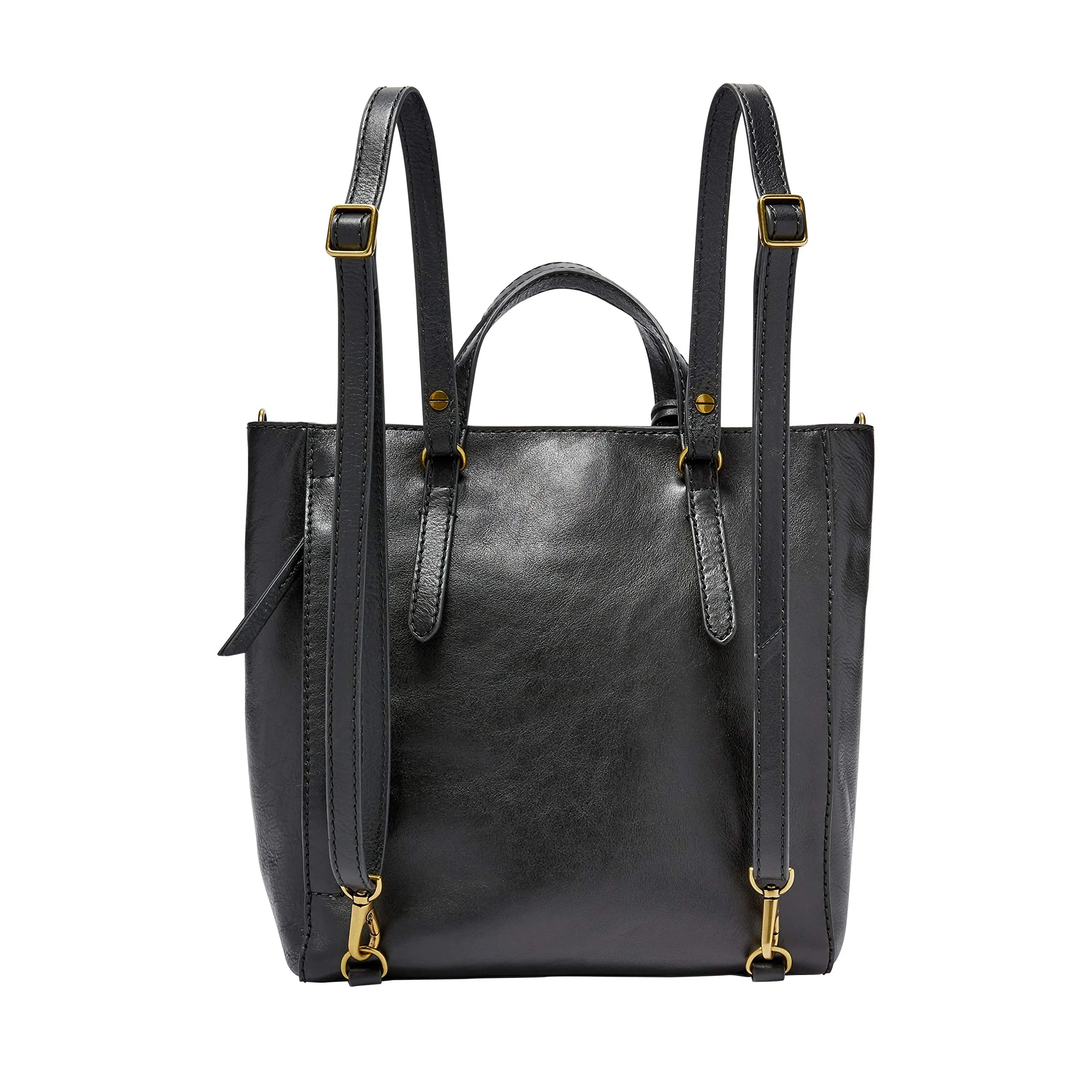 Fossil Women's Backpack Handbag, 12.25''L x 5''W x 10.5''H, Black