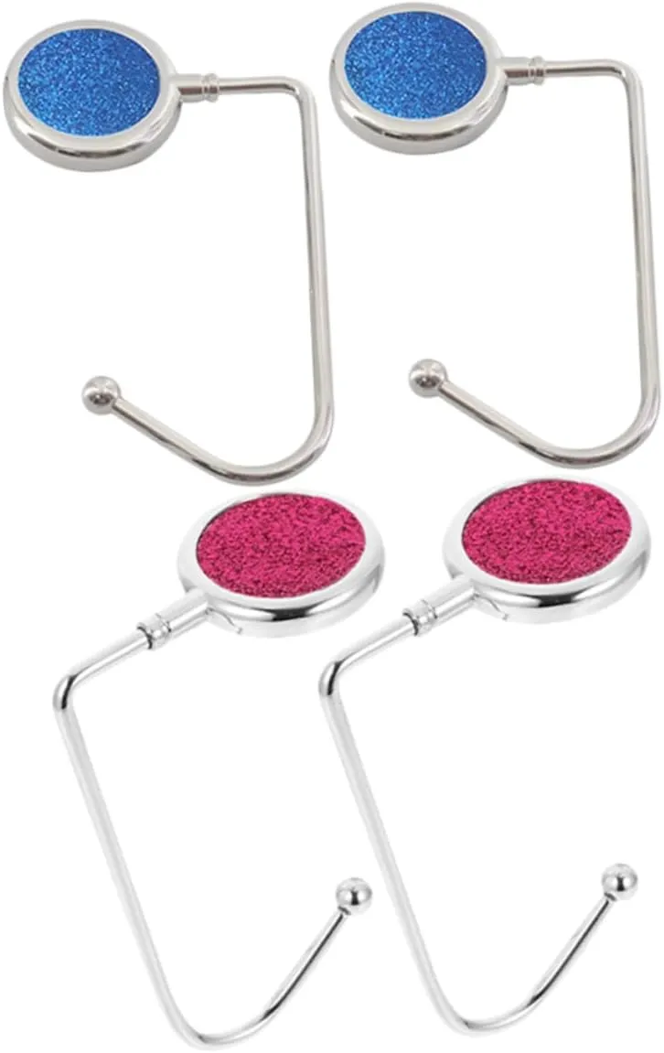 FRCOLOR 2pcs School Bag Desktop Hook Hooks Backpacks Handbag Holder for Table Desk Bag Holder Hook Bag Stands for Display Purse Hanger Bag Handbag Hook for Table Backpack Hook Iron