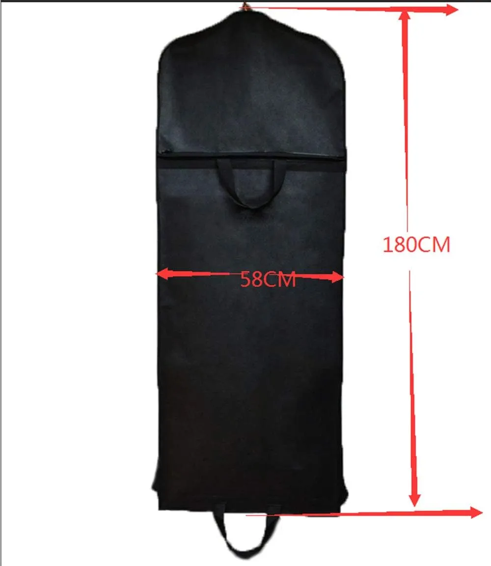 FTBY Women's Wedding Gowns Garment Bag Foldable Portable Dust Cover Hanging Luggage Storage Travel Bag