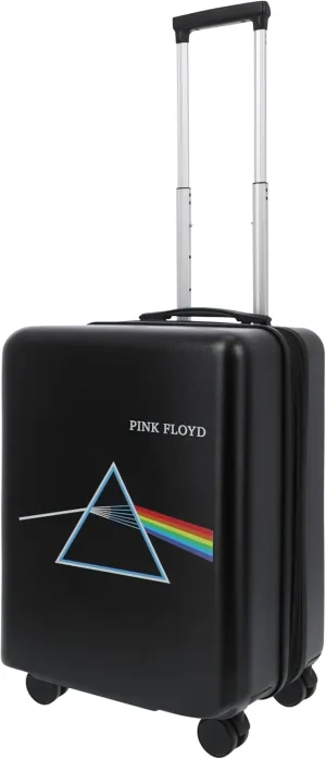 FUL Pink Floyd 22.5 Inch Carry On Luggage, Hardshell Rolling Suitcase with Spinner Wheels, Black