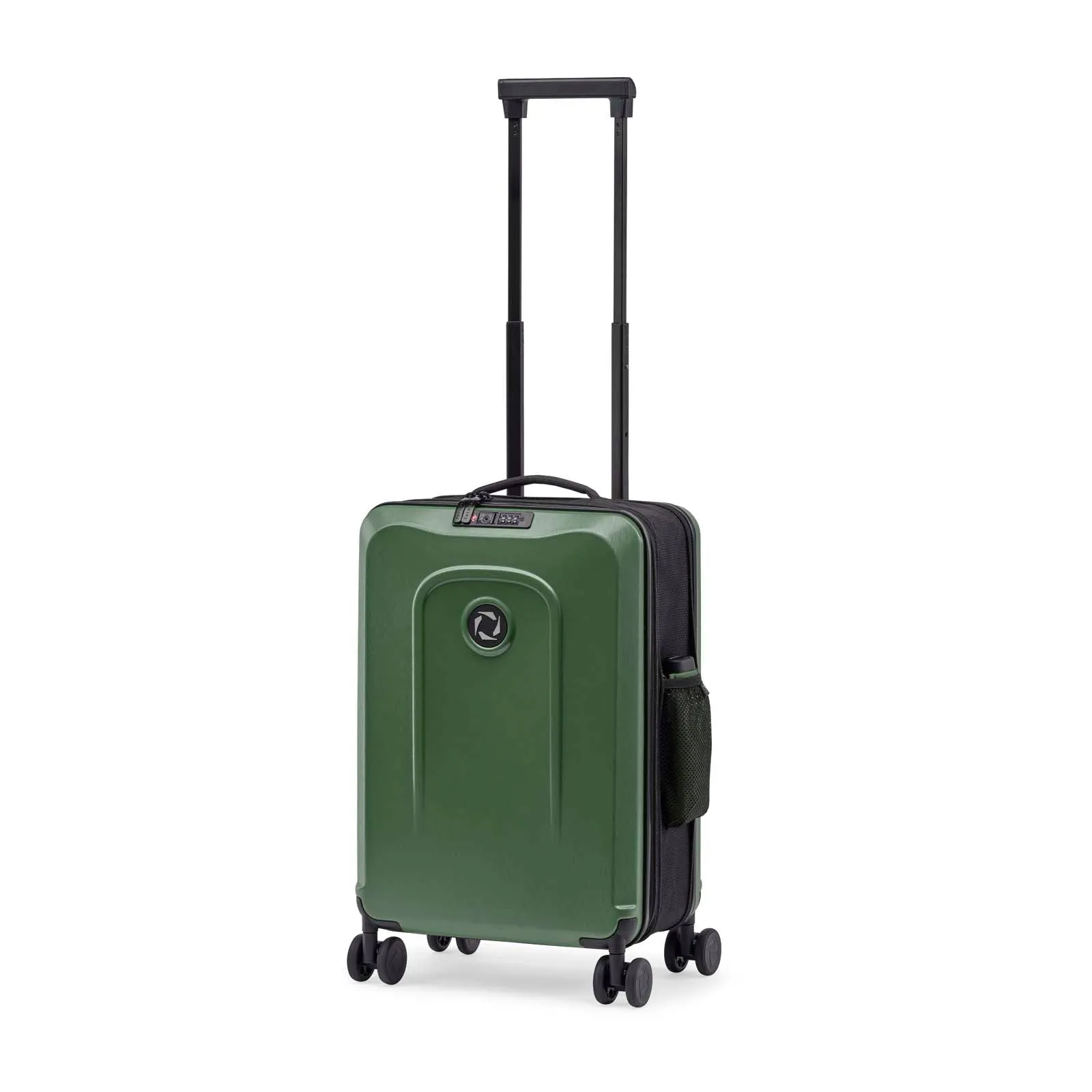 Green foldable carry on trolley sen z° foldaway carry on trolley