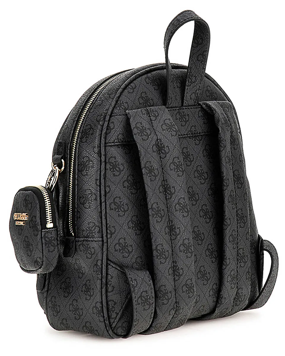 Guess Power Play Backpack In Coal For Women