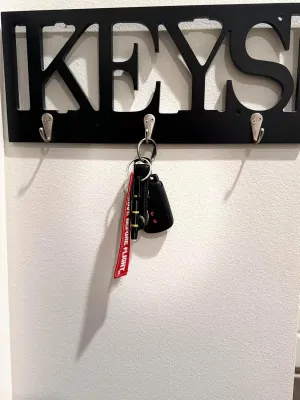 Hellfire Missile Keychain with Remove Before Flight Tag