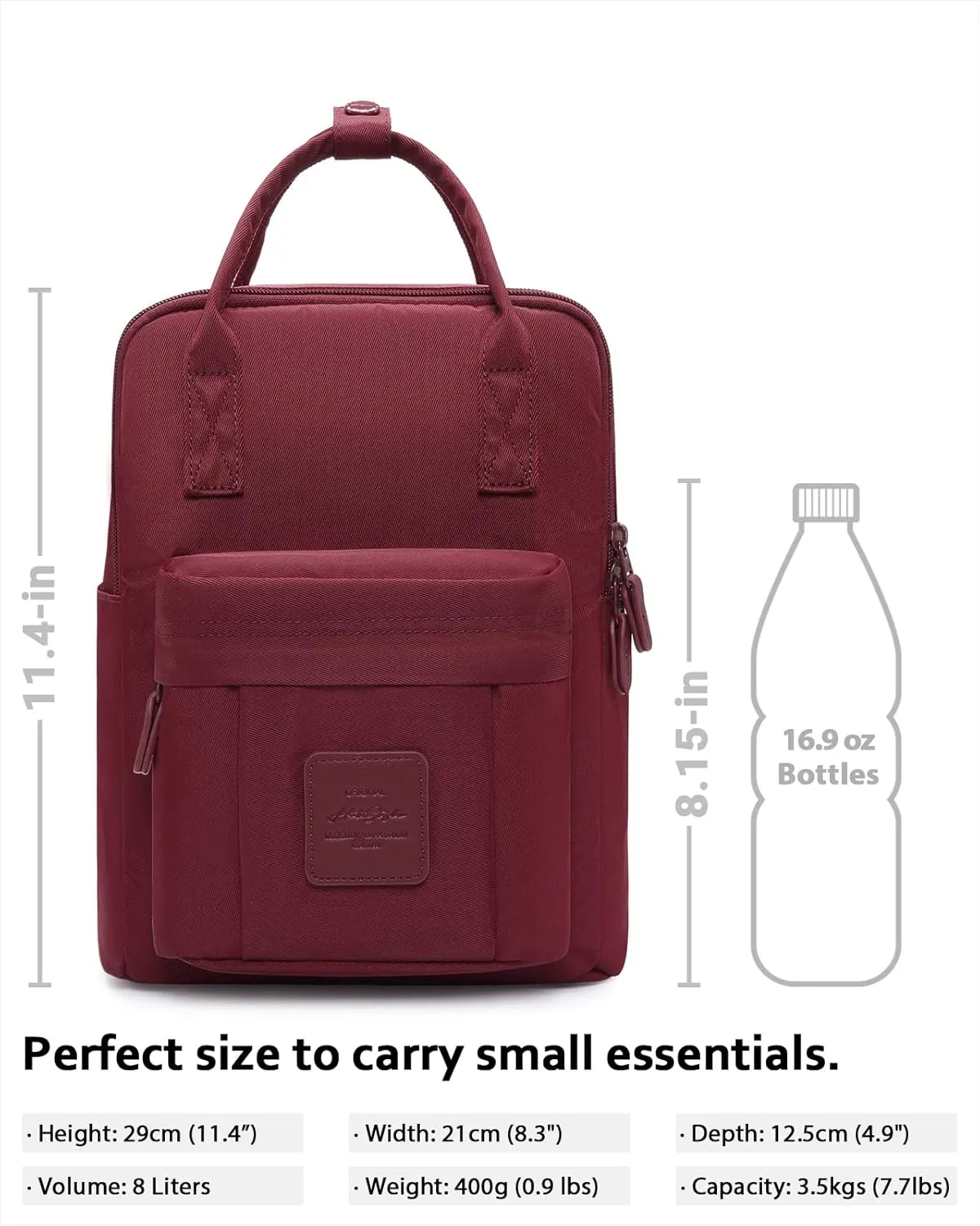 HotStyle BESTIE Mini Backpack Purse, Multiple Colors and Patterns, Small Sized