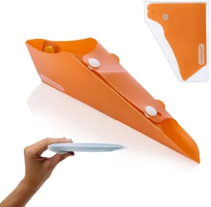 humangear GoPee Female Urination Device, Folds Transforms Instantly to Flat Pocketable Stand to Pee, Pee Easily Fully Clothed, Comfortable, Ultra-Compact, Reusable, Travel Outdoors, Includes Case