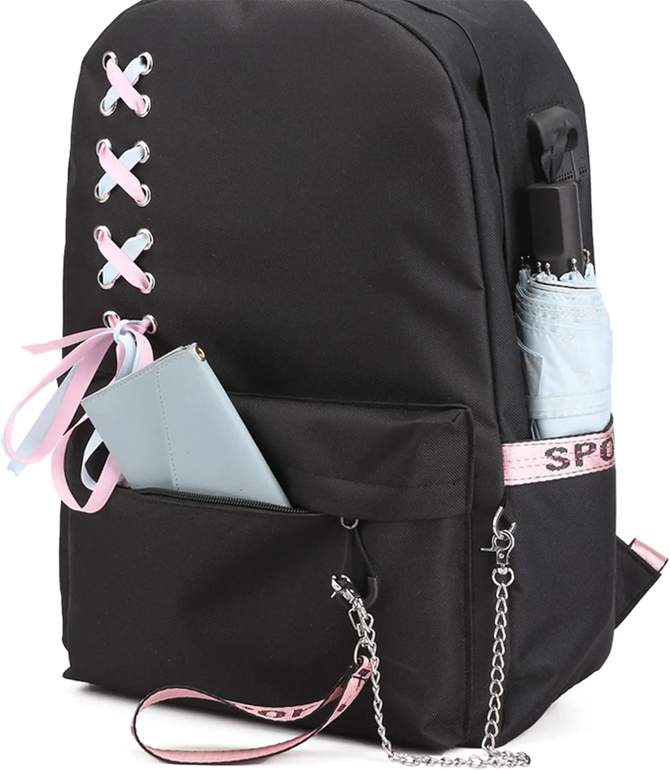 ISaikoy Anime Alya Sometimes Hides Her Feelings in Russian Backpack Bookbag Daypack School Bag 10