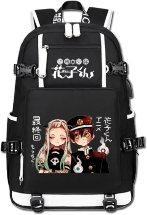 ISaikoy Anime Toilet Bound Hanako kun Backpack Satchel Bookbag Daypack School Bag Shoulder Bag