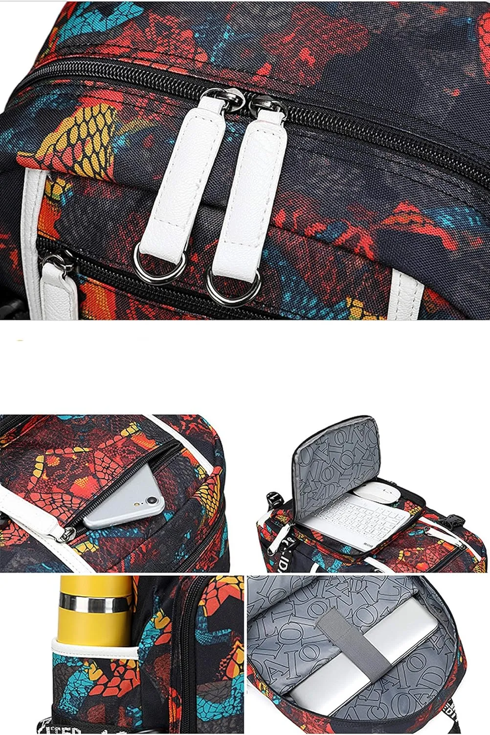 ISaikoy Toilet Bound Hanako kun Backpack Bookbag Daypack School Bag Shoulder Bag Style2