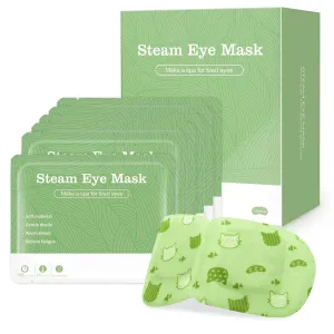 Jekeno Steam Eye Mask, 16 Packs Eye Masks for Dry Eyes, 40-60 Minutes Self Moist Warm Compress Heated Disposable Mask for Sleep, Spa Relaxing Trip Gifts, Travel Essentials for Women Men