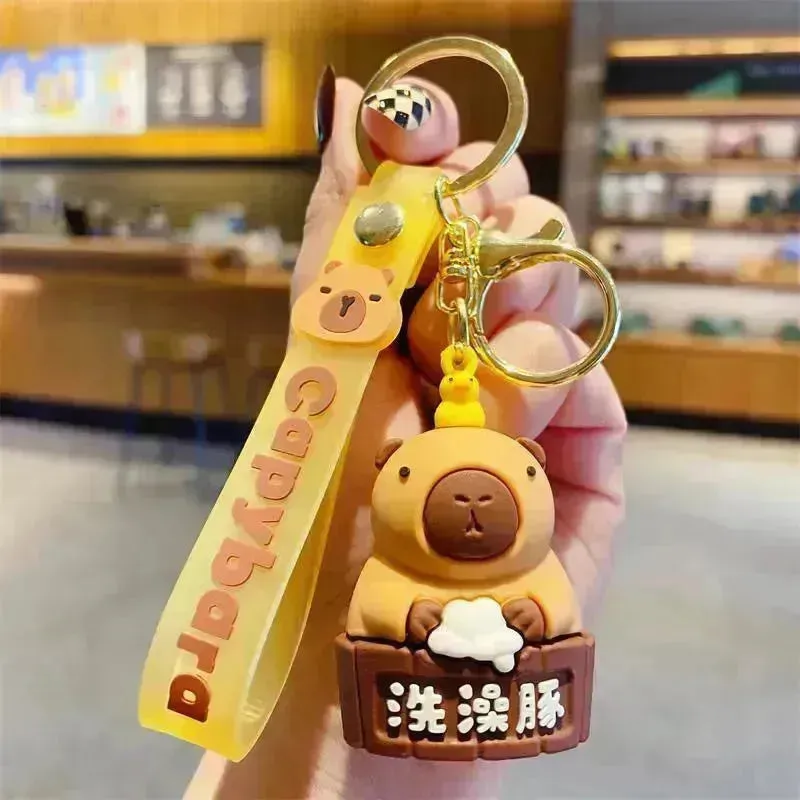 Kawaii Capybara 3D Keychain