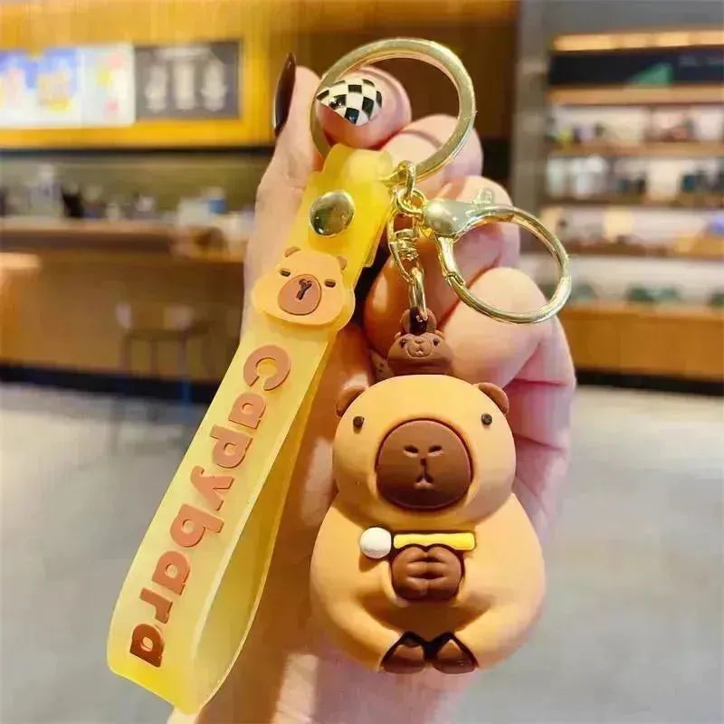 Kawaii Capybara 3D Keychain