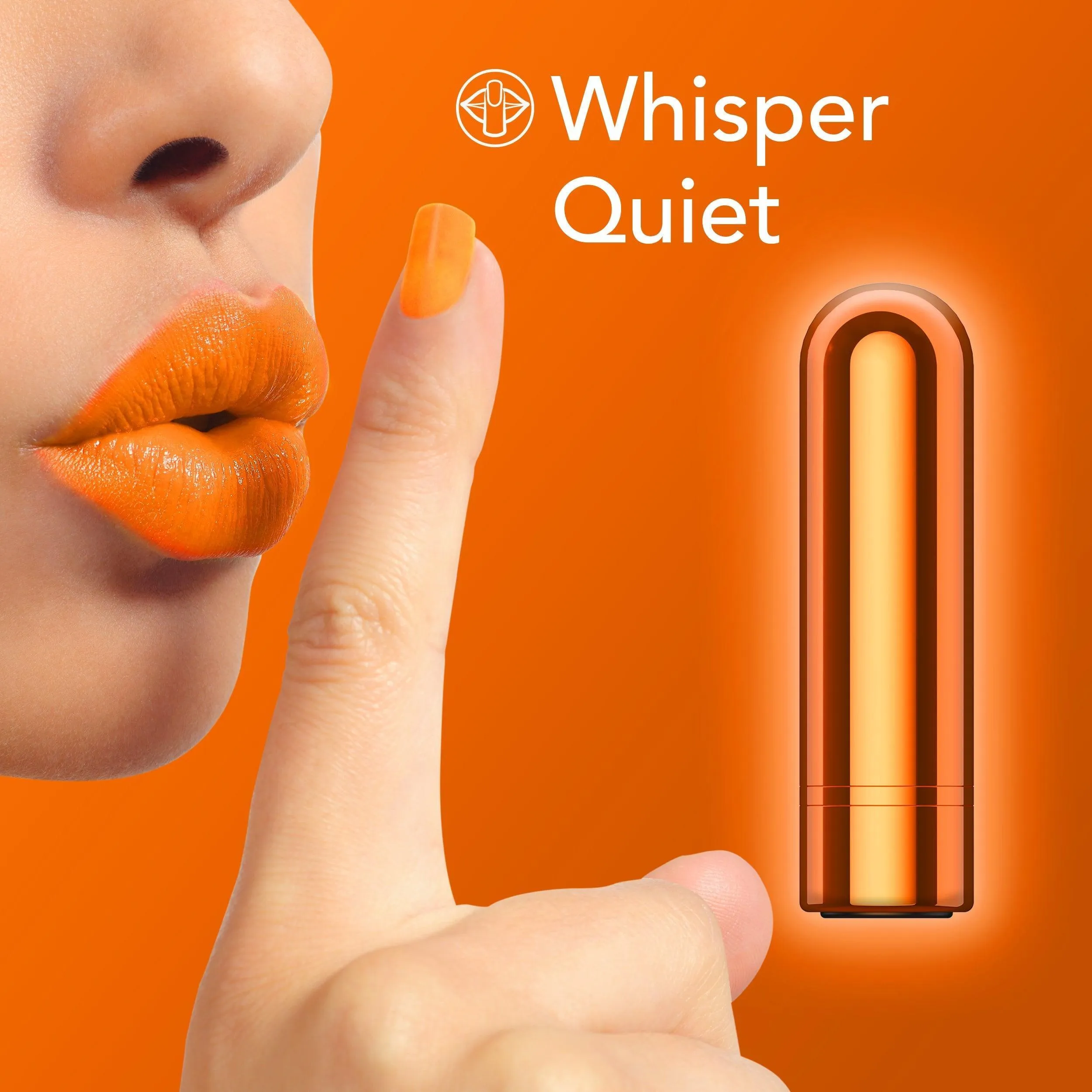 Kool Vibes Rechargeable Mini Bullet - Orange