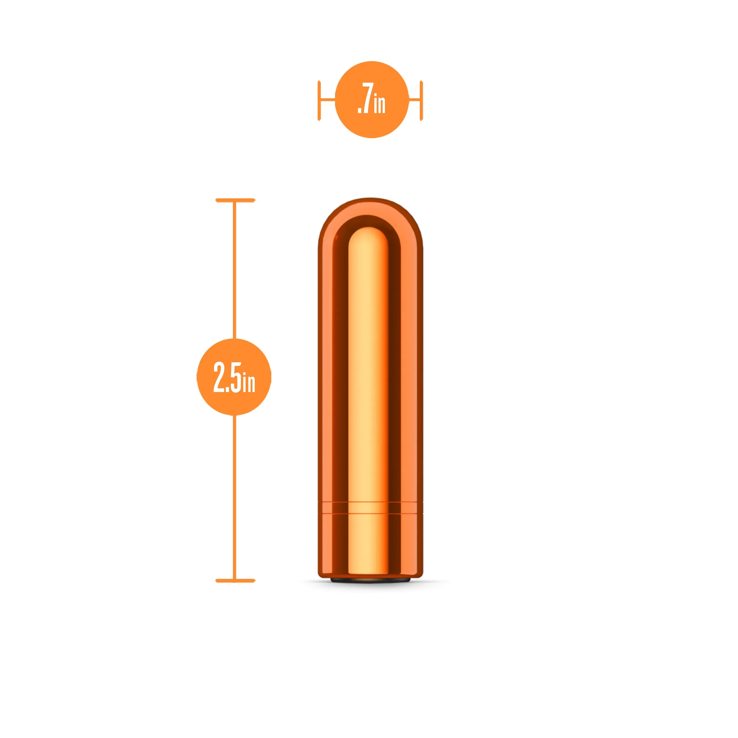 Kool Vibes Rechargeable Mini Bullet - Orange
