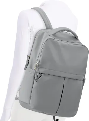 Laptop Backpack for Women Large Travel Backpack for Men Gym Work Teacher Backpack with Laptop Compartment Casual Daypack Backpacks Grey