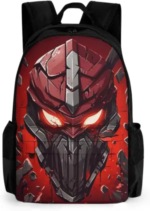 Laptop Backpack for Women Men Daypack Red Helmet Backpacks Computer Bag Travel Laptop Bag Casual Work Bag