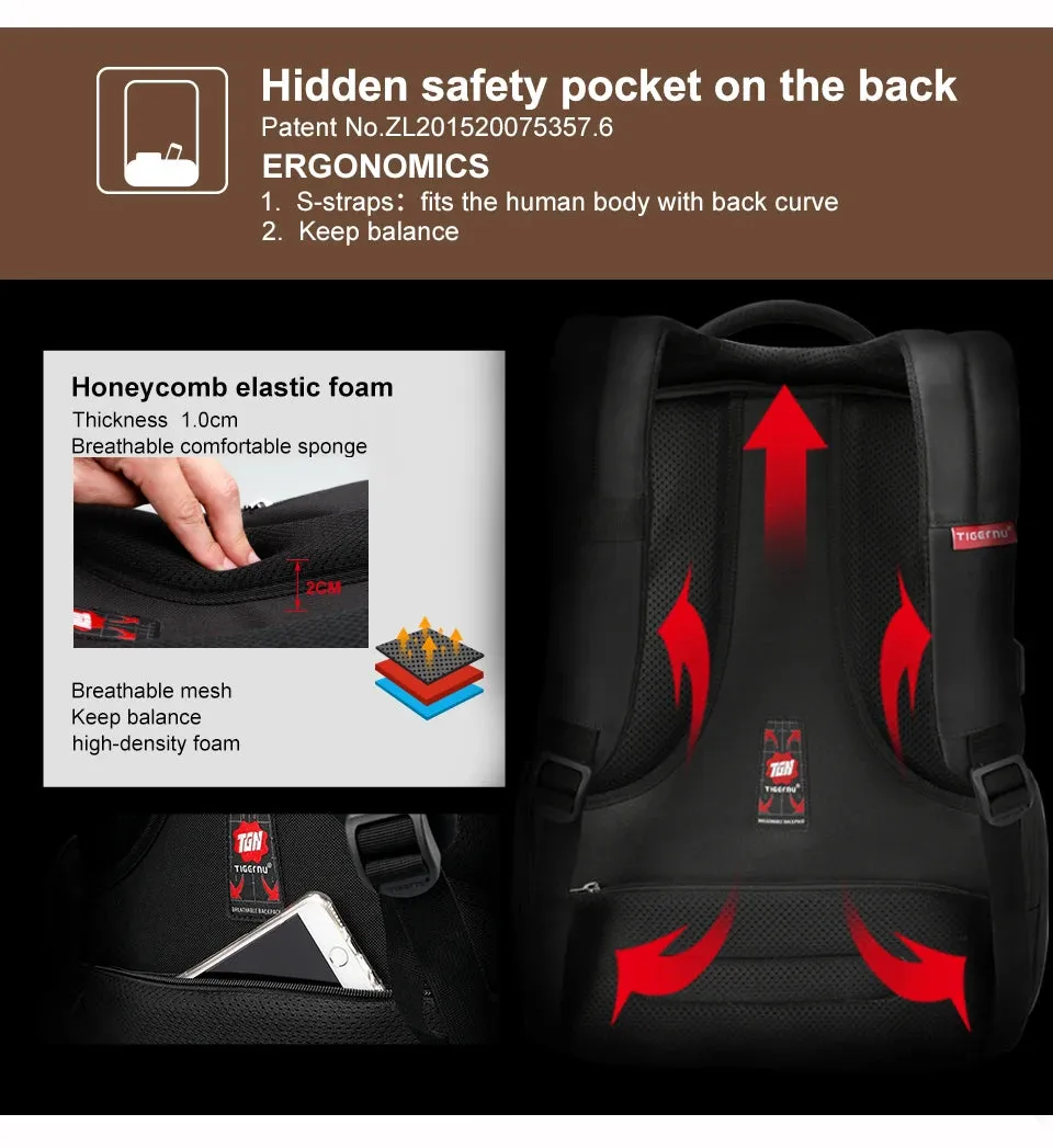 Lifetime Warranty Backpack 15.6 Inch Laptop Backpack Leisure School Backpacks Bags Mens Backpack Schoolbag Business Backpack Bag