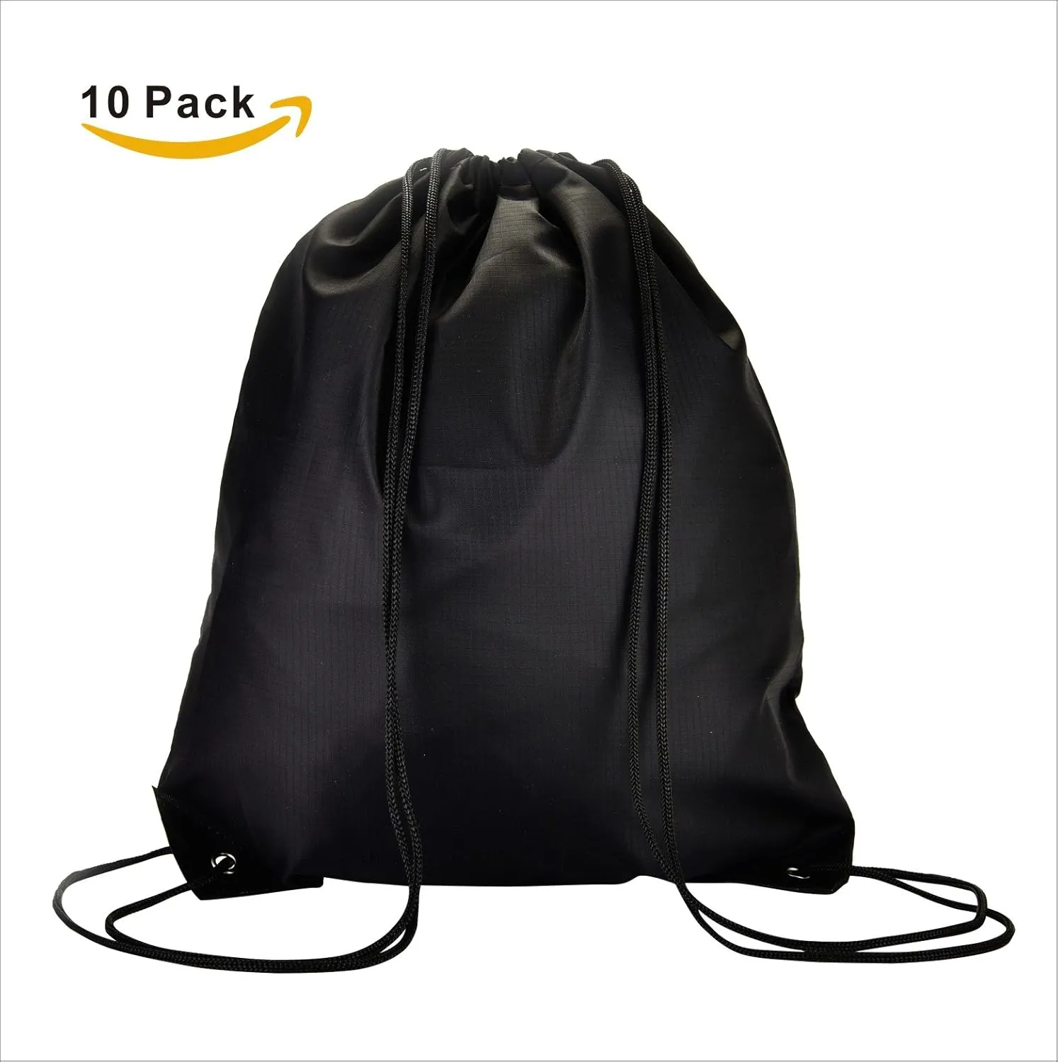 LIHI Bag 10 Pack Ripstop Paty Favor Drawstring Backpack Goody Gift Team Bags