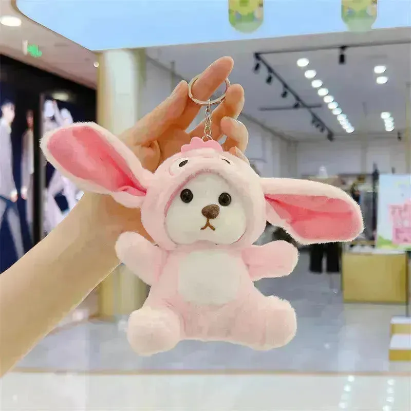 Lina Bear Cosplay Plush Keychain