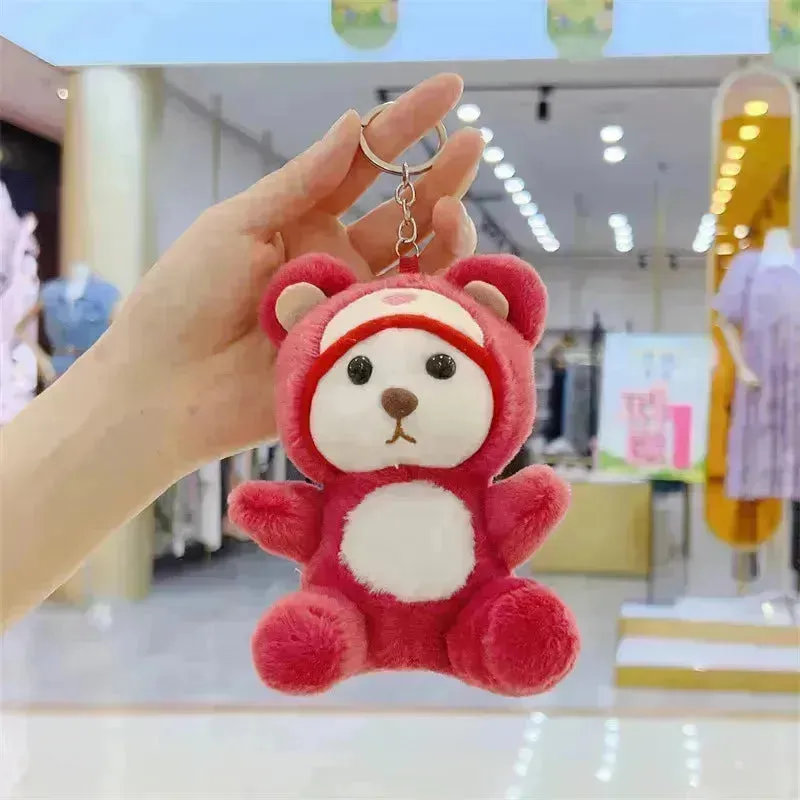 Lina Bear Cosplay Plush Keychain