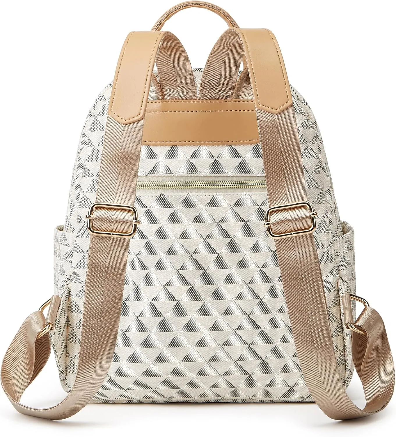 Makes Backpack Purse for Women PU Leather Travel Satchel Handbag Convertible Design Bag with Purse 2 Piece