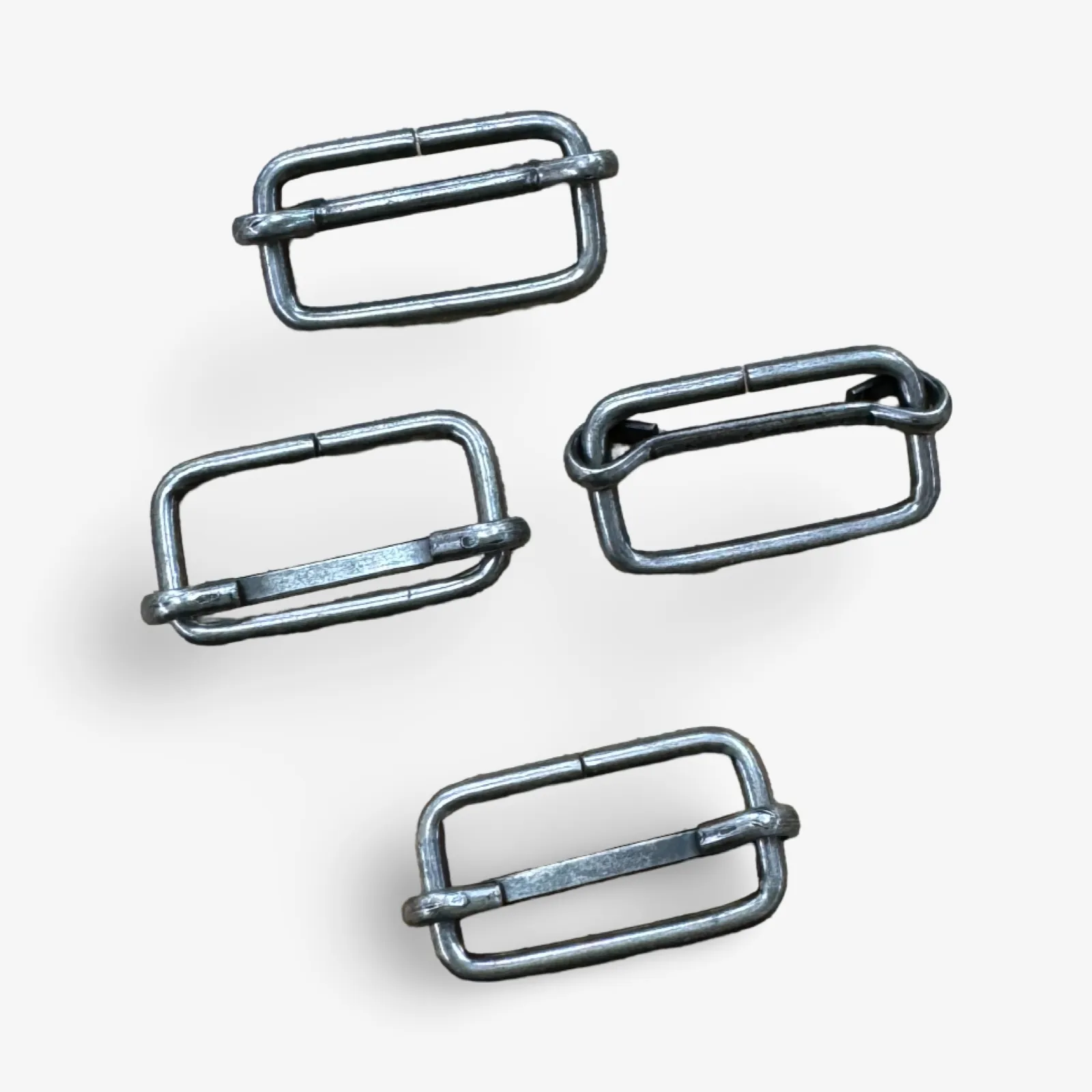 Metal Slider/Adjuster 30mm Old Silver