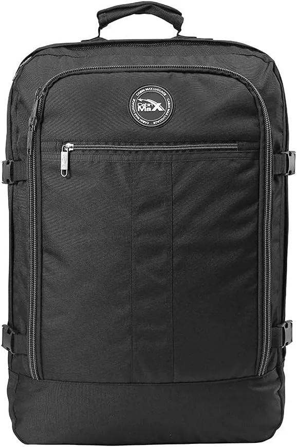 Metz 44L Travel Backpack Carry on Luggage Sized 55x40x20cm (22x16x8) Lightweight
